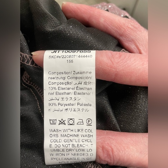 Sparkly jogger pants - Picture 3 of 6